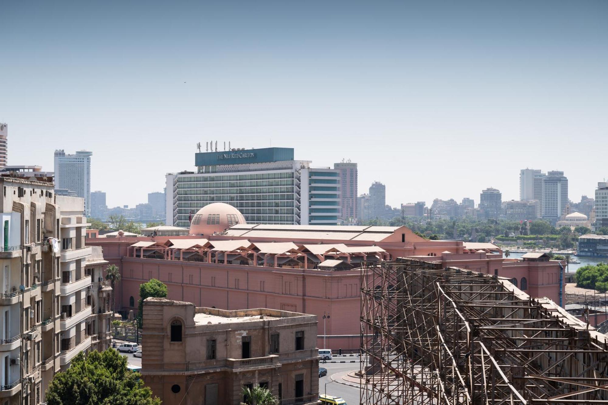 Museum And Nile View Hotel Kairo Exterior foto