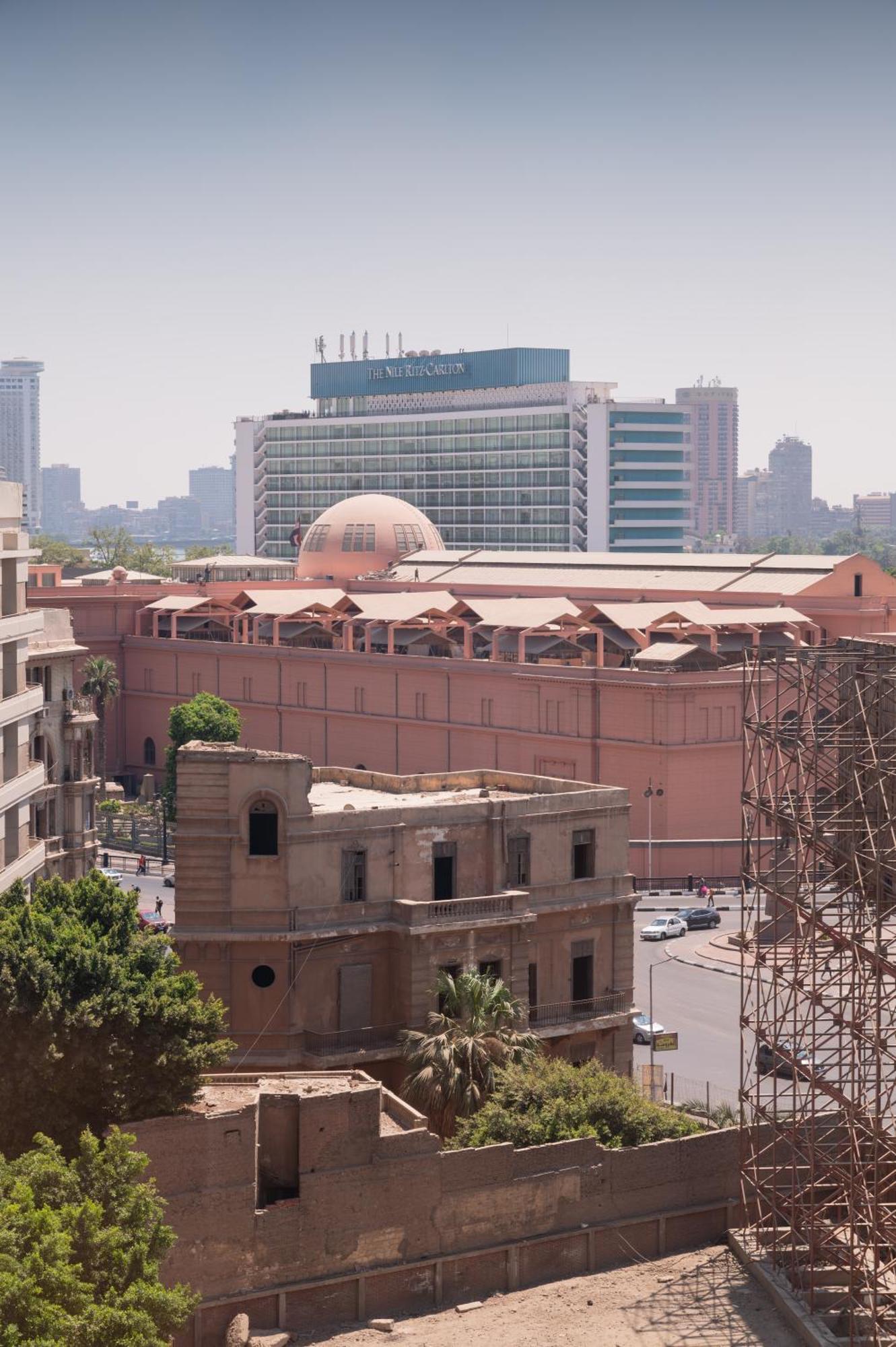 Museum And Nile View Hotel Kairo Exterior foto